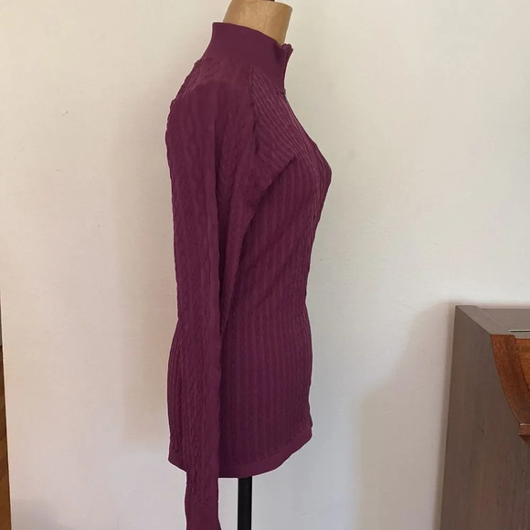 Krimson Klover sz L/XL base layer 1/2 zip thumb holes excellent pre owned cond - Picture 4 of 9